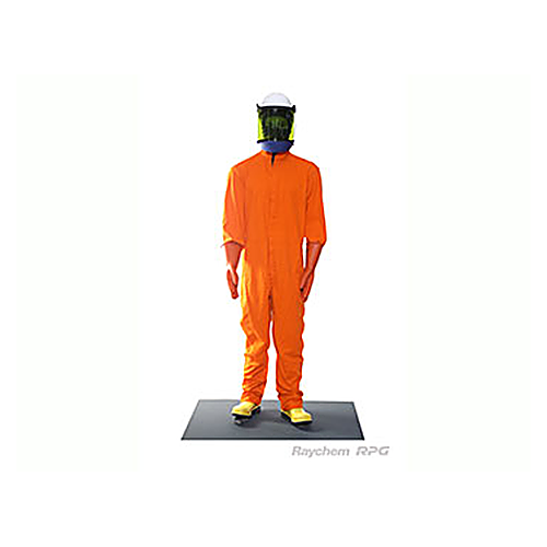 Arc Flash Kit - IFR-8 Cal/cm2 - HRC 2 - Jacket, Pant, Hood With Helmet, Safety Glass, And Storage Bag - Blue
