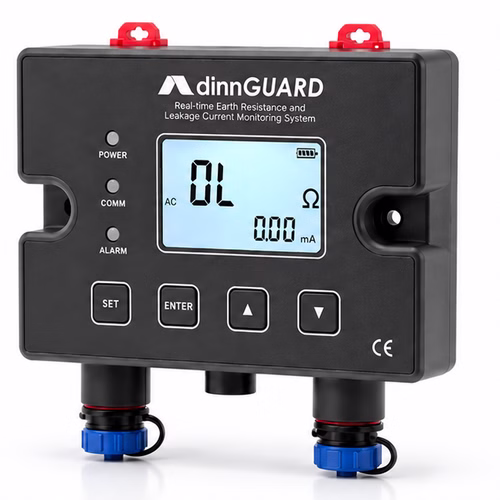 Dinnteco dinnGUARD – Lightning Protection & Earth Resistance Monitoring System