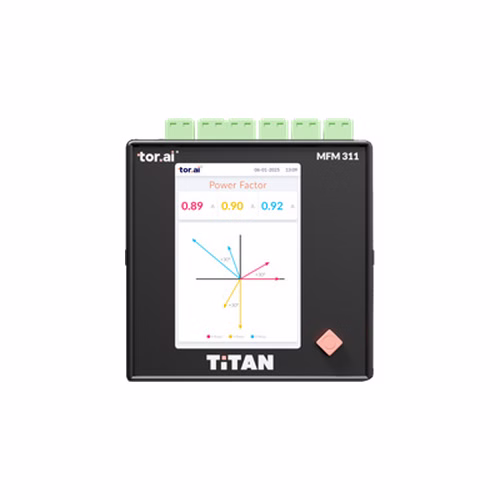 Tor Titan 311 Multi-Function Meter with 3.5" Colour Display – RS-485 Modbus