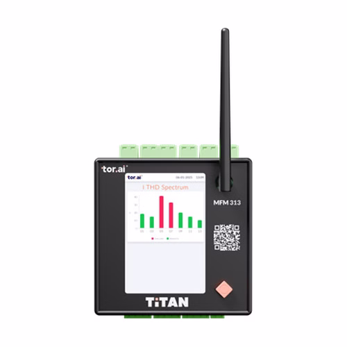 Tor Titan 313 Multi-Function Meter with I/O – Colour Display, Wi-Fi, Analog & Digital Inputs