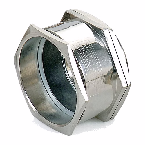 HEX Single Compression Brass Cable Glands – Weatherproof, for Unarmoured Cables 6–92 mm Diameter