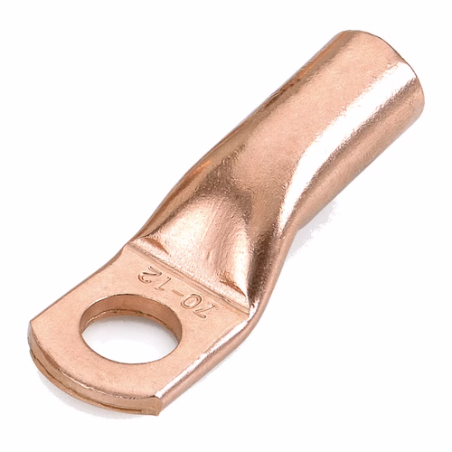 HEX Tubular Compression Copper Cable Lugs & Long Barrel Connectors – up to 33 kV, 6 to 1000 sq mm