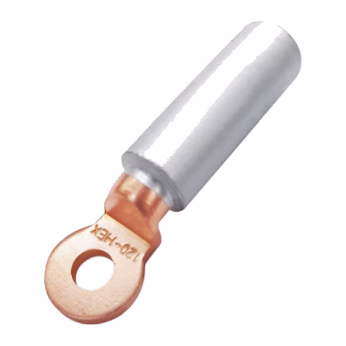 HEX Bimetallic Aluminium-Copper Cable Lugs – Copper Palm, 10 to 630 sq mm and 4-Hole to 1300