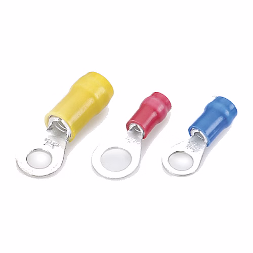 HEX Ring Type Tinned Copper Terminals – Insulated & Non-Insulated, 1.5 to 150 sq mm