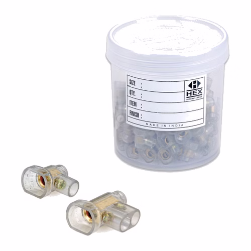 HEX Insulated Screw Connectors – Single & Double Screw, 32 A, 240/415 V
