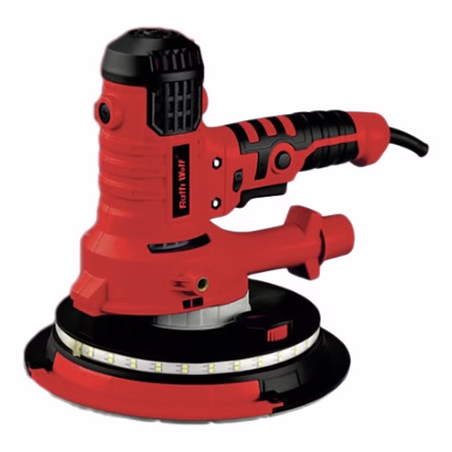 Ralli Wolf RWS180 Drywall Sander – 180 mm, 850 W, 900–2100 rpm, Dust Extraction