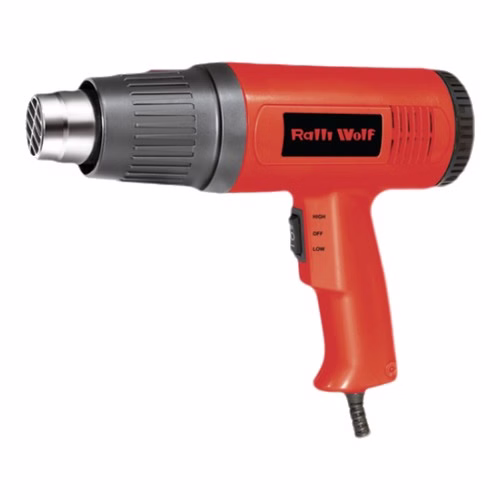 Ralli Wolf RHG1600 Heat Gun – 1600 W, 350 °C / 550 °C, 2 Air Flows