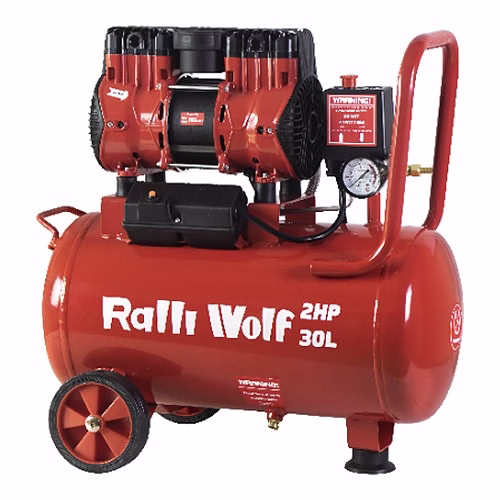 Ralli Wolf RC30-OF Oil-Free Air Compressor – 2 HP, 30 L Tank, Oil-Free