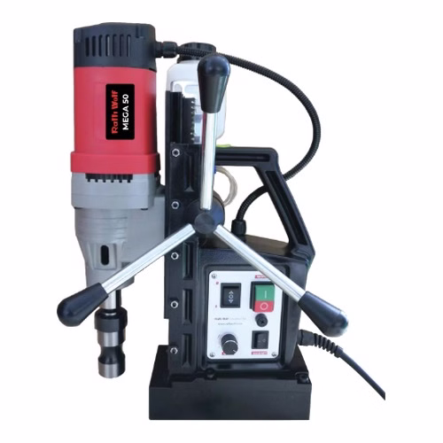 Ralli Wolf MEGA 50 Magnetic Core Drill – 50 mm Core, 23 mm Twist, MT2, 1400 W