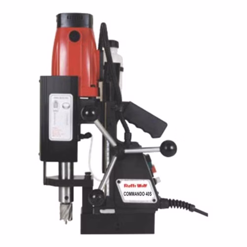 Ralli Wolf COMMANDO 40S Magnetic Core Drill – 40 mm Core, 1100 W, 6 Speeds, 13.7 kg
