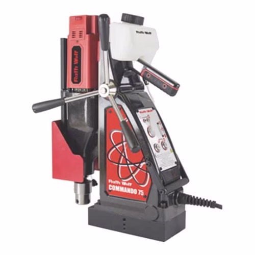 Ralli Wolf COMMANDO 75 Magnetic Core Drill – 75 mm Core, 1800 W, MT3, M24 Tapping