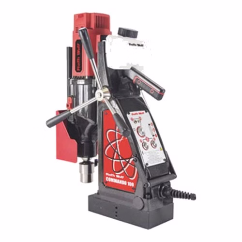 Ralli Wolf COMMANDO 100 Magnetic Core Drill – 100 mm Core, 2000 W, MT3, M30 Tapping