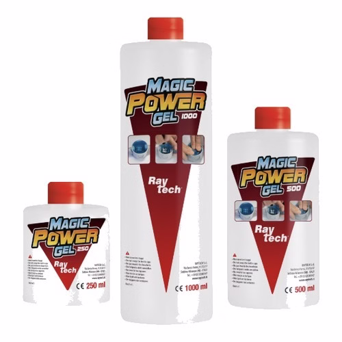 Raytech Magic Power Gel - Re-usable Two-Component Insulating Gel in a Single Bottle, 250 ml to 1 Litre