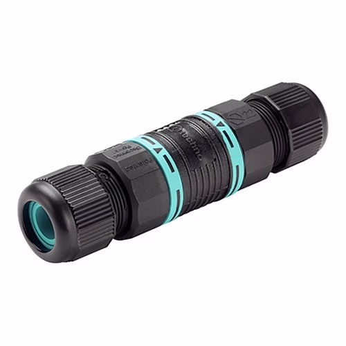 IP68 In-Line Cable Connector, 5-Pole, 0.25-1.5 sq mm, 17.5 A - Techno TH391 (THB.391.A5A)