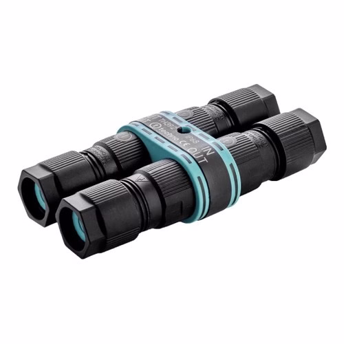 IP68 "H" Cable Distributor, 1 In 3 Out, 4-Pole, 0.5-1.5 sq mm, 17.5 A - Techno TH392 (THB.392.A4A.L)