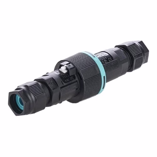 IP68 Bayonet Plug Connector, 4-Pole - Techno TH405 Tee Plug