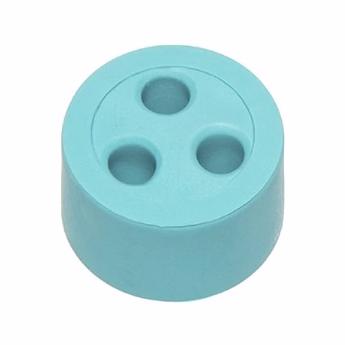 3-Hole Cable Grommet for Techno IP68 Connectors, 3 x 2.5-3.0 mm Cable - Techno 6000342GT