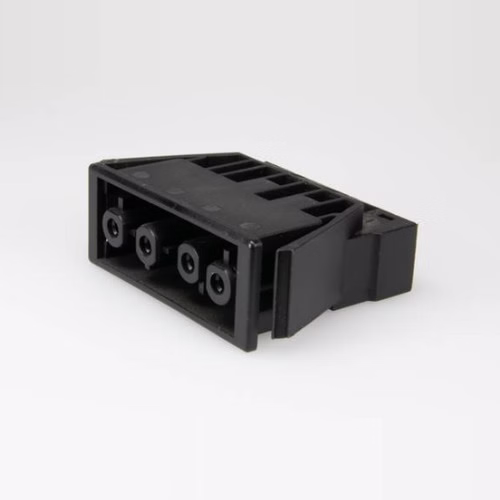 AC 166 Panel-Mount Socket, 4-Pole, 20 A 250/400 V - Adels-Contact AC 166 GEBU/4 SW (168864)