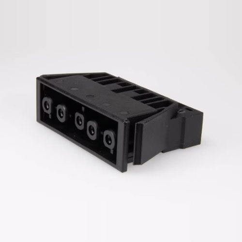 AC 166 Panel-Mount Socket, 5-Pole, 20 A 250/400 V - Adels-Contact AC 166 GEBU/5 SW (168865)