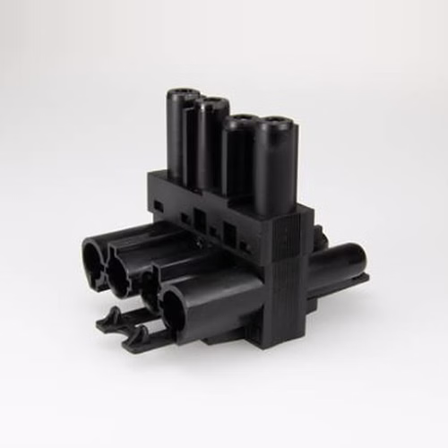 AC 166 T-Distributor, 1 In 2 Out, 4-Pole, 20 A 250 V - Adels-Contact AC 166 GVT 3/4 SW (167164)