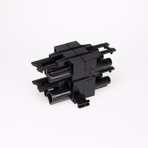 AC 166 H-Distributor, 1 In 3 Out, 3-Pole, 20 A 250 V - Adels-Contact AC 166 GVH 4/3 SW BL (18052)