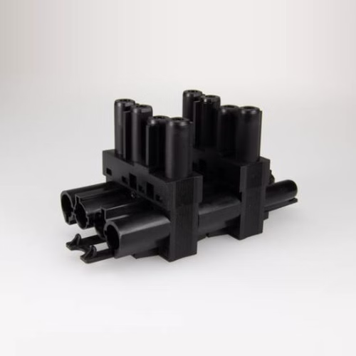 AC 166 Distributor, 1 In 3 Out, 4-Pole, 20 A 250 V - Adels-Contact AC 166 GVT 4/4 SW (18087)