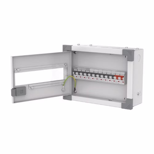 Polycab SPN Acrylic Distribution Board – Double Door, IP42, 4, 6, 8, 12 and 16 Way