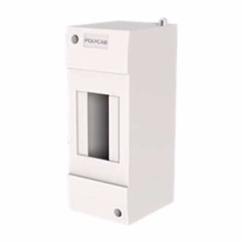 Polycab MCB Plastic Enclosure – Surface Box for an SP or TP MCB