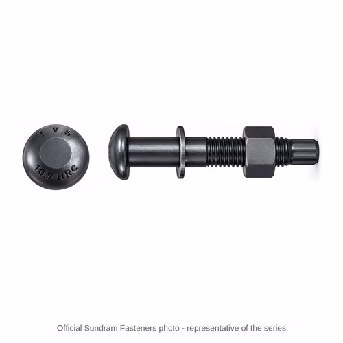 TVS Tension Control Bolt Assembly – bolt, nut and washer, DIN EN 14399-10, grade 10.9