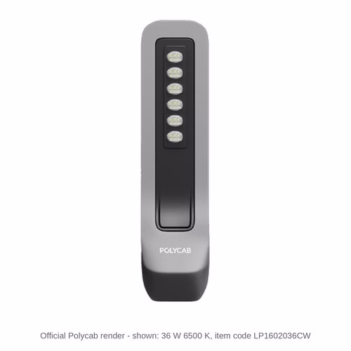 Polycab Emblaze LED Street Light – 24, 36 and 50 W, 3000 / 4000 / 6500 K, IP65