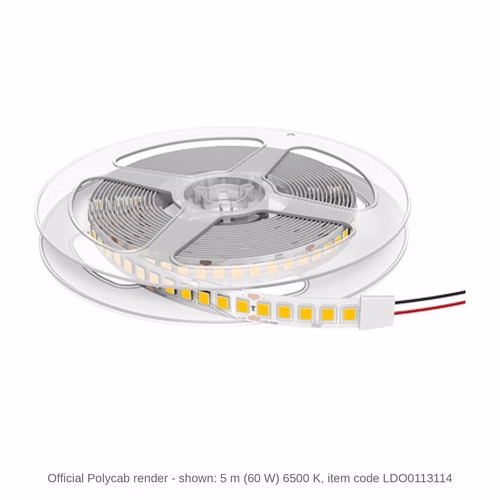 Polycab 120 LED Strip Light – 5 m roll, 3000 / 4000 / 6500 K + 3 colours