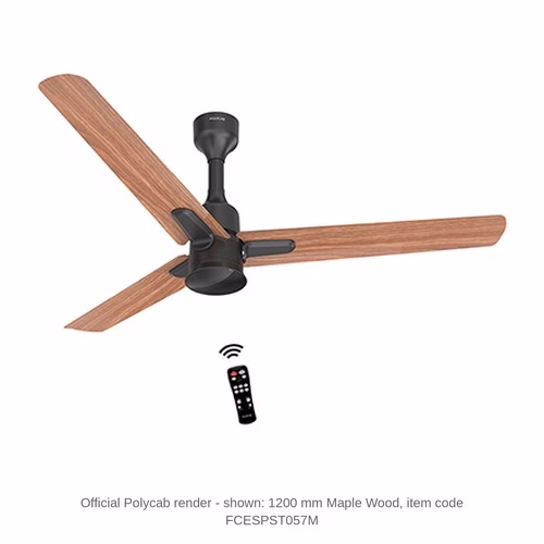 Polycab Silencio Mini DLX BLDC Ceiling Fan – 1200 mm, 35 W, 5 star, 5 colours