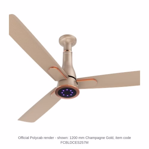 Polycab Aerofame BLDC Ceiling Fan – 1200 mm, 35 W, 5 star, 4 colours