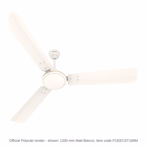 Polycab Vital HS Designer Ceiling Fan – 900 and 1200 mm, 48 and 53 W, 1 star, 5 colours