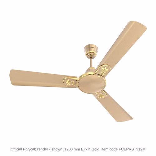 Polycab Eleganz Plus Designer Ceiling Fan – 1200 mm, 55 W, 1 star, 6 colours