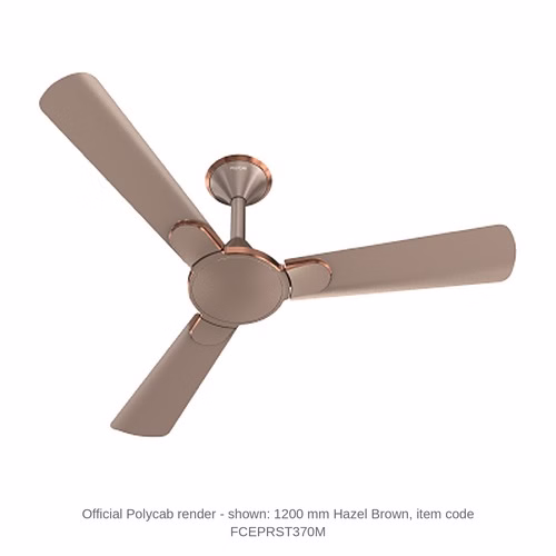 Polycab Eleganz Pearl Designer 2.0 Ceiling Fan – 1200 mm, 55 W, 1 star, 5 colours