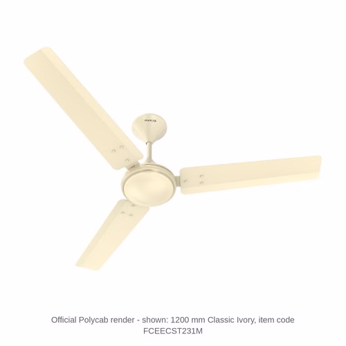 Polycab Amaze Plus Ceiling Fan – 1200 mm, 55 W, 1 star, 4 colours