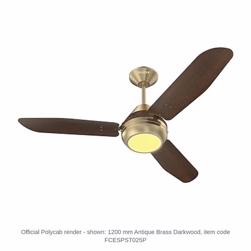 Polycab Superia SP01 Designer Ceiling Fan – 1200 mm, 50 W, 1 star, 3 colours
