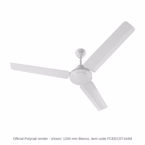 Polycab Zoomer HS High Speed Ceiling Fan – 600, 900, 1200 and 1400 mm, 48, 53, 60 and 70 W, 1 star, 6 colours