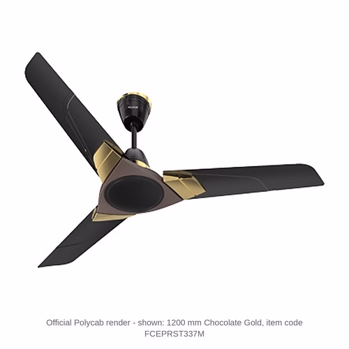 Polycab Aereo Plus High Speed Ceiling Fan – 1200 mm, 55 W, 1 star, 3 colours
