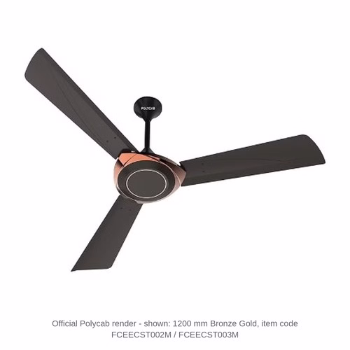 Polycab Superb Neo High Speed Ceiling Fan – 1200 mm, 52 W, 1 star, 2 colours