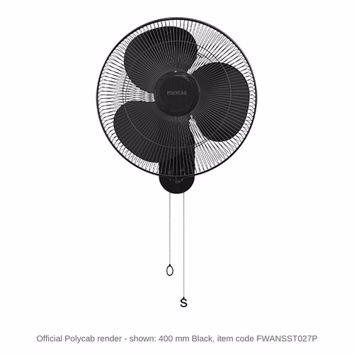 Polycab Aery Wall Fan – 400 mm, 58 W, 5 colours