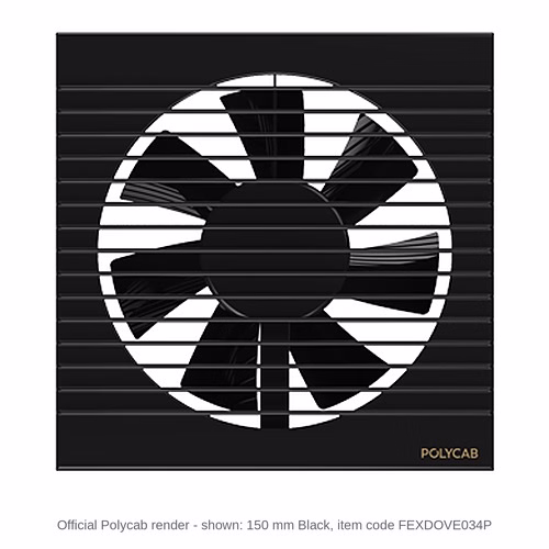Polycab Freshner Axial Exhaust Fan – 150 mm, 18 W, 2 colours