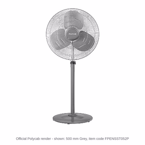 Polycab Thunderstorm Neo Farrata Fan – 500 mm, 140 W, Grey