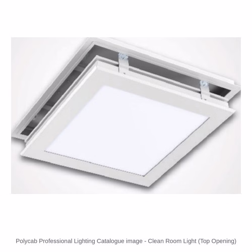 Polycab LED Clean Room Light – Top Opening, 20, 36, 45 and 60 W, 5700 K, IP54