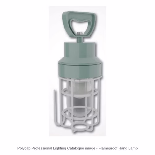 Polycab LED Flameproof Hand Lamp – 15 W, 5700 K, IP67