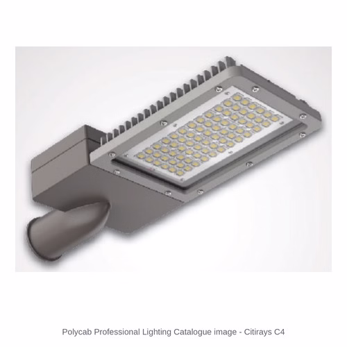 Polycab Citirays C4 LED Street Light – 45 to 250 W, 5700 K, IP66