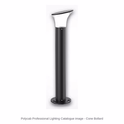 Polycab Cone LED Bollard Light – 12 W, 3000 / 6500 K, IP66