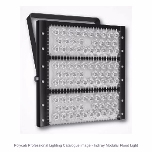 Polycab Indiray Modular LED Flood Light – White / RGB / RGBW, DMX512, IP66