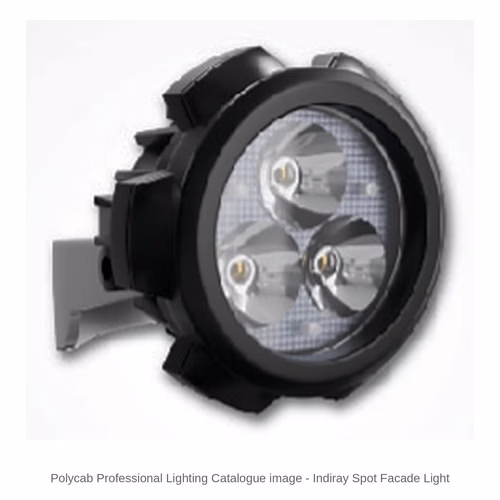 Polycab Indiray LED Spot Facade Light – White / RGB / RGBW, DMX512, IP66